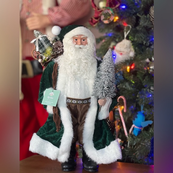 Porcelain 19” Santa Clause - Picture 2 of 6